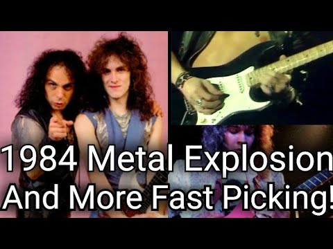 Shred Guitar In The 80s: "84 Metal Guitar Rules, More Fast Picking Sequences, Vivian Cambell in Dio!
