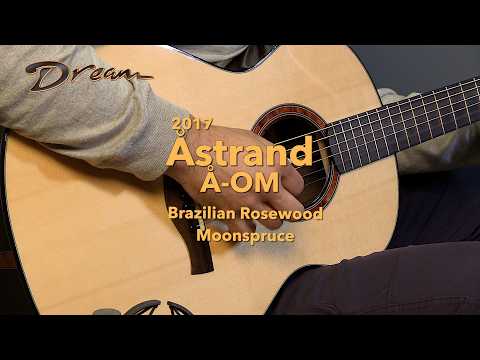 2017 Åstrand Å-OM, Brazilian Rosewood/Moonspruce image 24