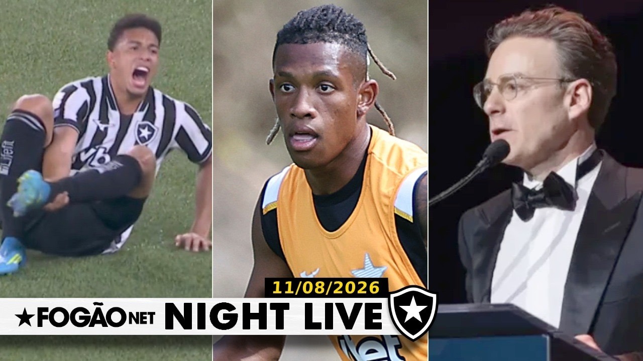 NIGHT LIVE | Gabriel de Alba tem data para vir ao Brasil; presidente do Botafogo fala sobre Danilo