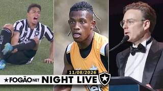 NIGHT LIVE: GABRIEL DE ALBA TEM DATA PARA VIR AO BRASIL / PRESIDENTE DO BOTAFOGO FALA SOBRE DANILO