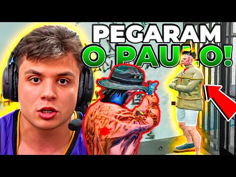 Paulinho was kidnapped by Cirilo's gang in GTA RP! 😱 (Modder clips)