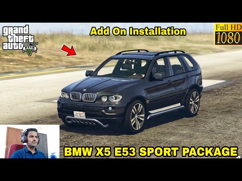 GTA 5 : HOW TO INSTALL BMW X5 E53 SPORT PACKAGE SUV MOD🔥🔥🔥