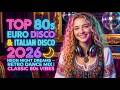 Top 80s Italo Disco Mix 2026 Live Stream Nonstop Euro Disco Synthwave Retro Party