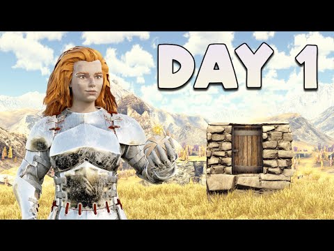 Surviving SOLO Day 1 On Fjordur ARK