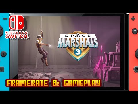 Space Marshals 3 - (Nintendo Switch) - Framerate & Gameplay - YouTube