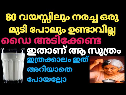 100% Natural Hair Dye/ ഇത്രക്കാലം ഇത് അറിഞ്ഞില്ലല്ലോ .