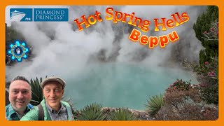 Diamond Princess Cruises Japan | Episode 2 - Beppu Shore Excursion | Hot Spring Hells