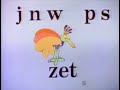 The Classic Sesame Street ET Family Part IV Pick The Right Letter