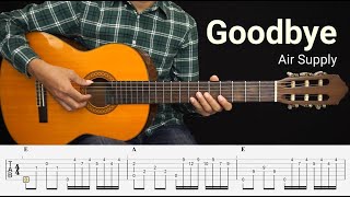 Download lagu Goodbye - Air Supply - Fingerstyle Guitar Tutorial TAB   Chords   Lyrics mp3 Download lagu Goodbye - Air Supply - Fingerstyle Guitar Tutorial TAB   Chords   Lyrics mp3