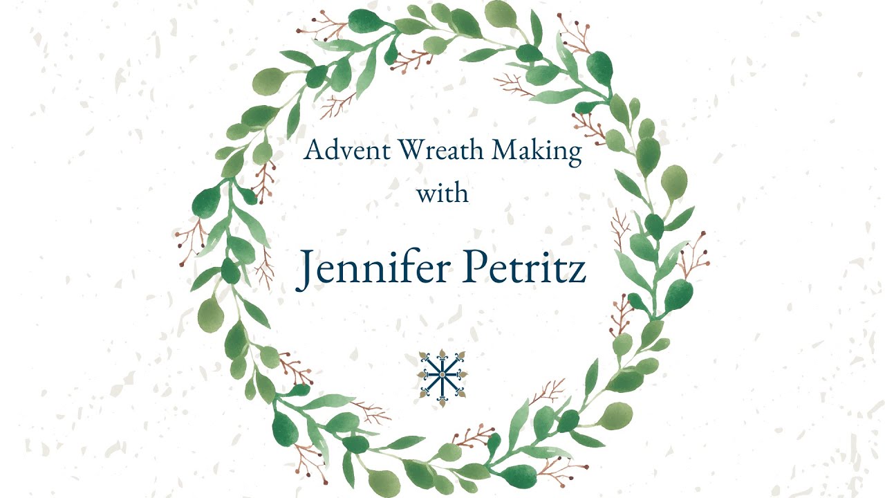 Advent Wreath Making Tutorial Video