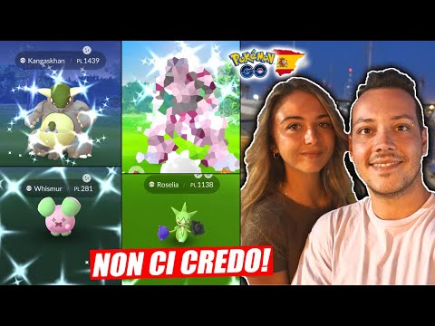 LA MIA RAGAZZA MI CATTURA UNO SHINY! - Pokémon GO ITA