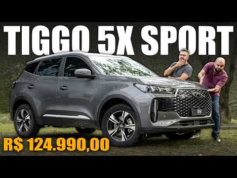 TIGGO 5X SPORT 2027, o SUV da CAOA Chery vale a pena? Melhor que Renegade?