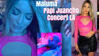 MALUMA PAPI JUANCHO CONCERT LA VLOG 2021