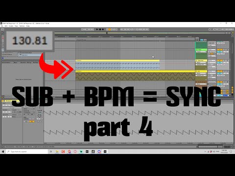 Daily Decibel 138 - Syncing the Sub Frequency to the BPM - Part 4