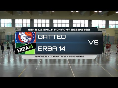 GATTEO VS ERBA 14 - SERIE C2 EMILIA ROMAGNA 2022/2023 GIRONE B GIORNATA 11 - 28/01/2023