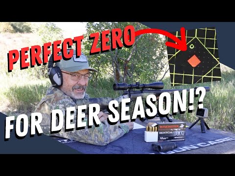 You’re Zeroing Your Rifle Wrong for Deer Season?