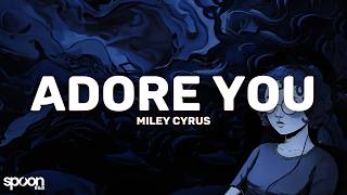 Download lagu Miley Cyrus - Adore You (Lyrics) mp3