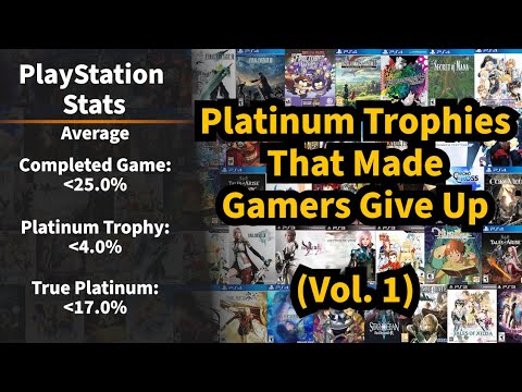 Platinum Trophies That Made Gamers Give Up | True Platinum Trophies Difficulties
