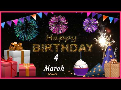 Birthday Video || Birthday Song | 3 March 2026 Birthday Wishing Video