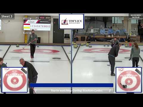 Ryan Parent vs. Morgan Muise - Draw 6 - Curling Alberta Mixed Provincial Championship