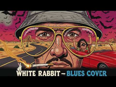 Jefferson Airplane - White Rabbit (Psychedelic Electric Blues Cover)  1950s Trip & Harmonica Howl