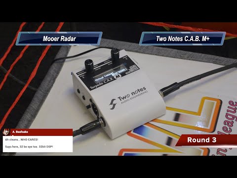 Mooer RADAR Vs Two Notes C.A.B. M+ | Live on SWL!