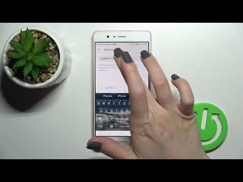 Open About Phone Section and Change Device Name - HUAWEI P9 Lite