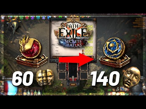 PoE 3.26 - Rerolling Awakened Gems for Huge Profit