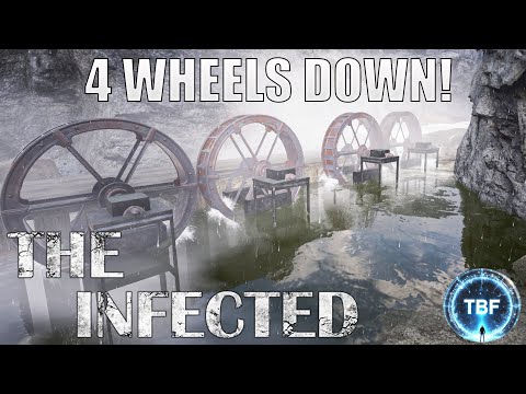 The Final Wheel! | The Infected - S06E88 Cave Build season!