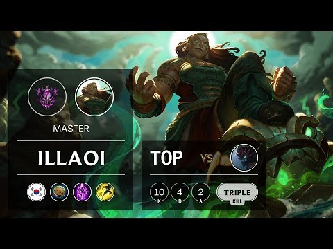 Illaoi Top vs Maokai - KR Master Patch 9.22