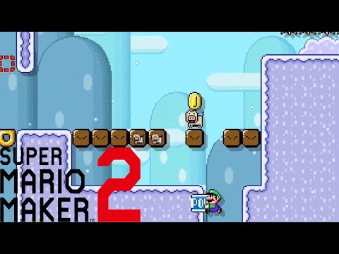 Being trapped under hidden blocks!?: Super mario maker 2 viewer levels part 2