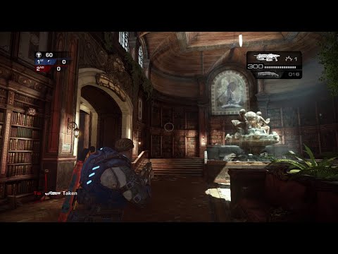 GEARS OF WAR JUDGMENT LOCAL MULTIPLAYER TEAM DEATHMATCH ON LIBRARY INSANE DIFFICULTY