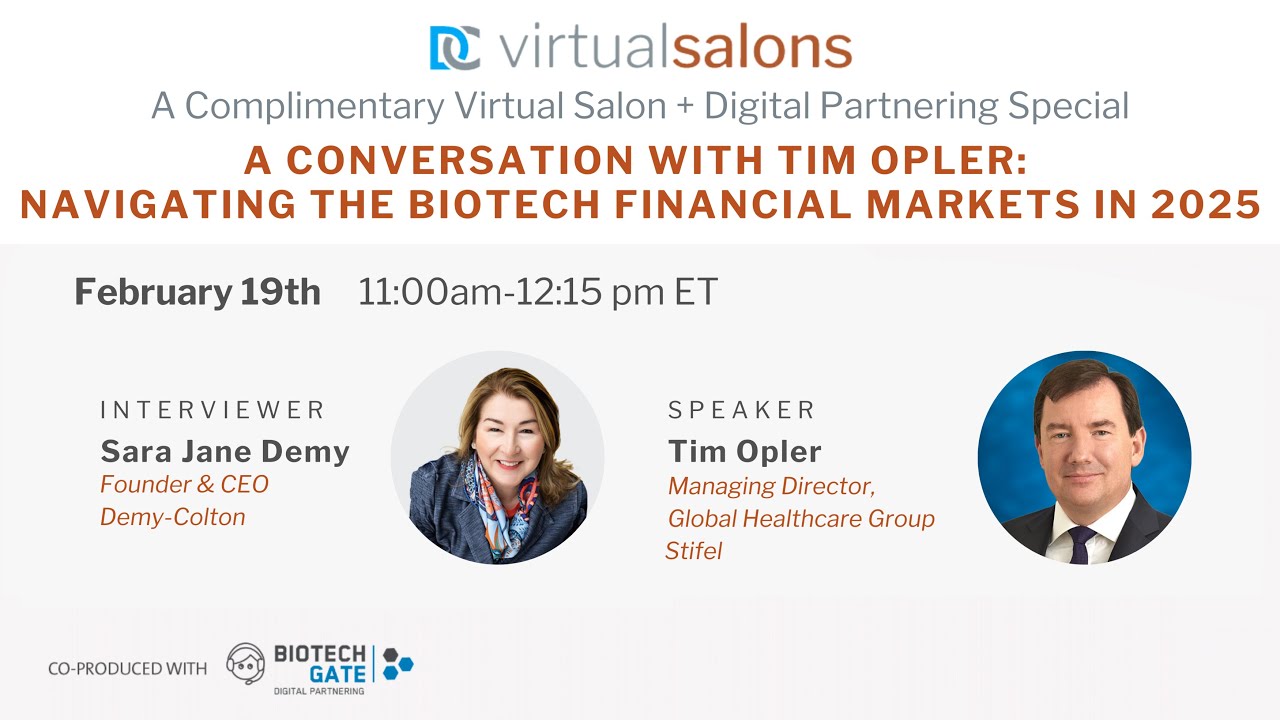A Conversation with Tim Opler: Navigating the Biotech Financial Markets in 2025