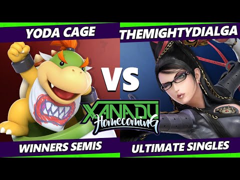 Xanadu Homecoming Winners Semis - Yoda Cage (Bowser Jr.) Vs. TheMightyDialga (Bayonetta) - SSBU