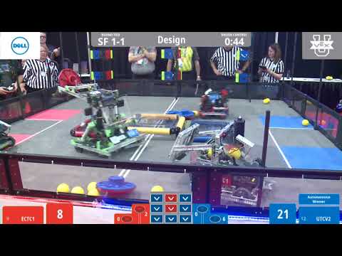 2019 VEXU Design SF1, ECTC1 vs UTCV2