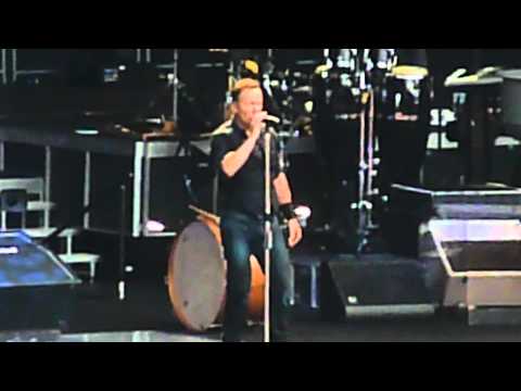 Bruce Springsteen & The E Street Band Jack of All Trades live Manchester Etihad Stadium 22/6/2012