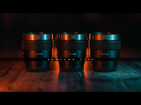 Samyang V-AF lenses | FIRST auto focusing CINE lenses for Sony-E mount