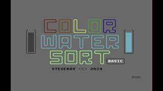 COMMODORE 64 += Color Water Sort Basic =+ NEW GAME 2024