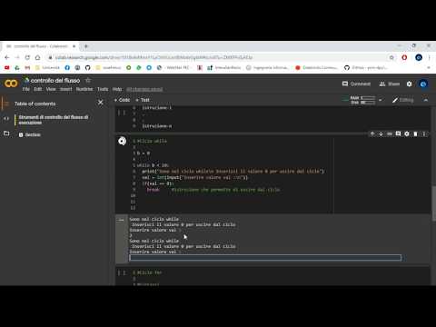 #Python Tutorial #3 Strumenti di controllo del flusso di esecuzione