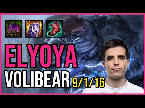 ELYOYA - VOLIBEAR vs ZAC Jungle - EUW Grandmaster - Patch 11.3