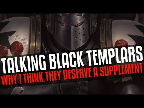 Black Templars deserve a Codex Supplement
