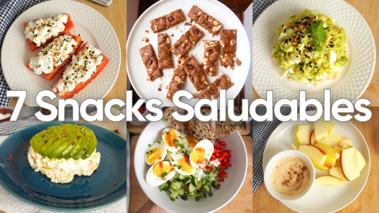 Healthy snacks in minutes | High in protein, easy and no oven required