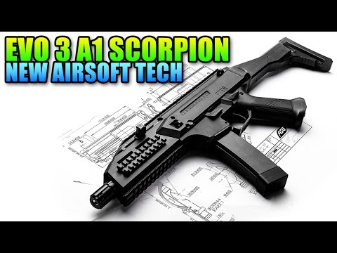 CZ EVO 3 A1 Scorpion From ASG - Review & Airsoft Gameplay