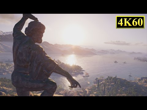 [4K60] Assassin's Creed Odyssey Gameplay 8 - RTX 4090 Max Graphics