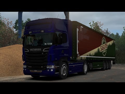 ETS 2 - SCANIA R500 V8 - Trip: Östersund - Trondheim