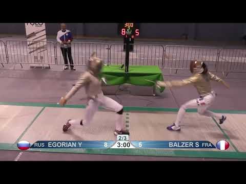 Tbilisi World Cup 2022 SWS - L8 - Egorian RUS v Balzer FRA