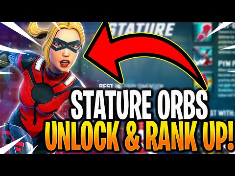 20x STATURE ORB OPENING! UNLOCK & RANK UP! - MARVEL Strike Force - MSF