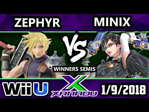 S@X 236 Smash 4 - Zephyr (Cloud) Vs. Minix (Bayonetta) - SSB4 Winners Semis - Smash for Wii U.