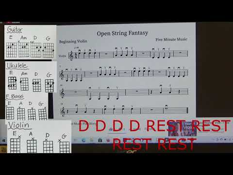 Open String Fantasy Play Along