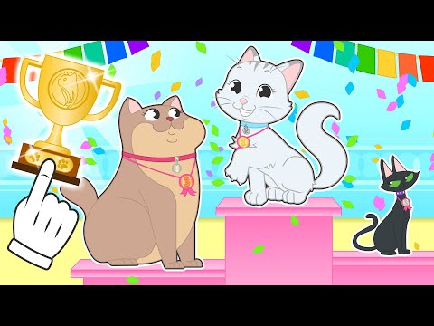 BABY PETS 💅🏆 Kira the Cat Gets Ready for the Cat Beauty Contest